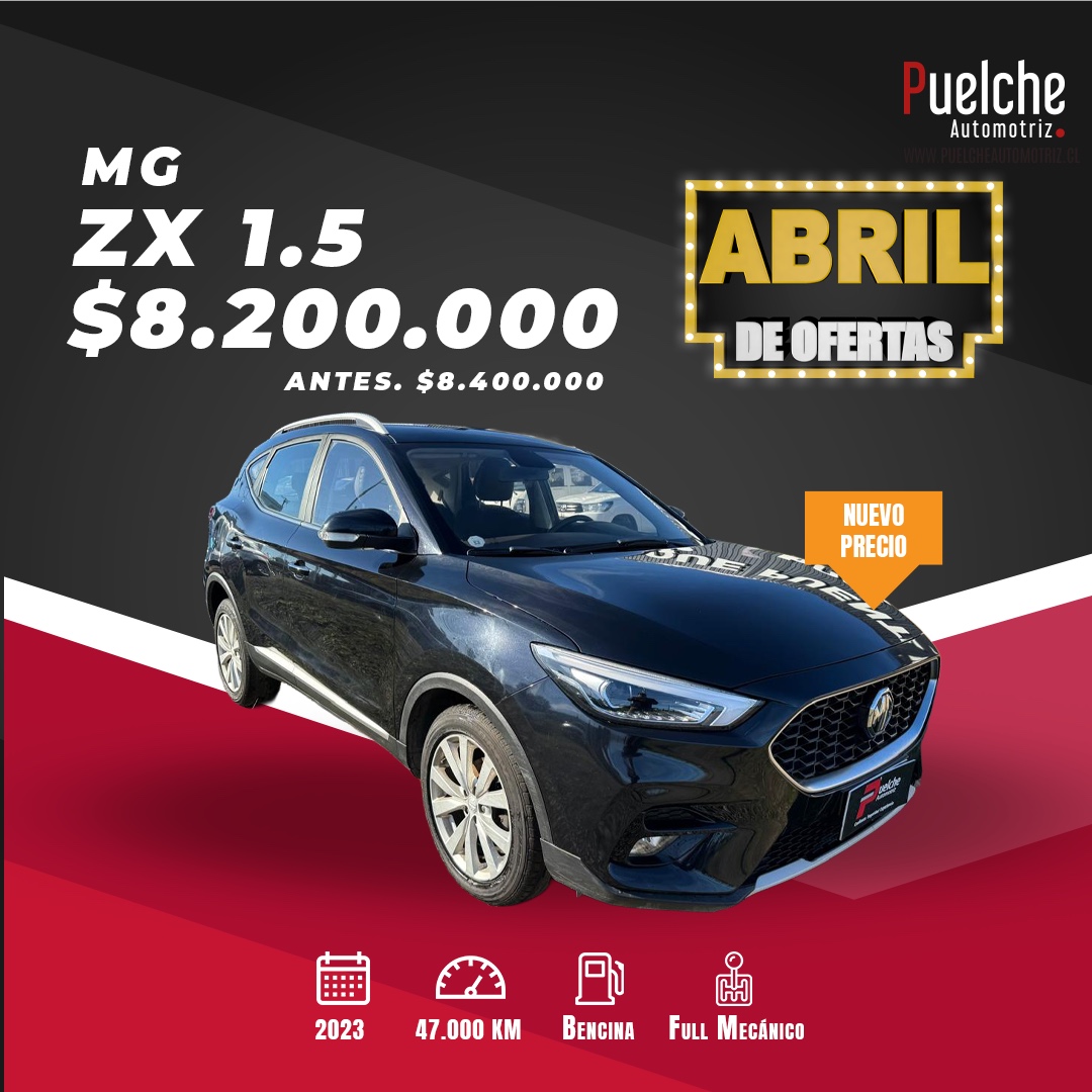 MG ZX Full Equipo-Mecanico 2023