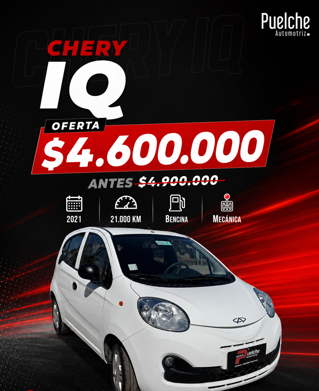 Chery IQ Full Equipo-Mecanico 2021 4X2