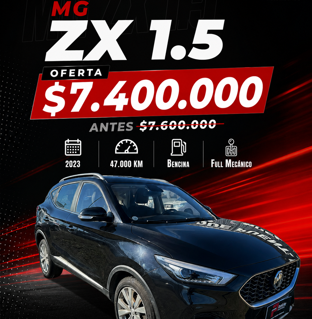 MG ZX Full Equipo-Mecanico 2023
