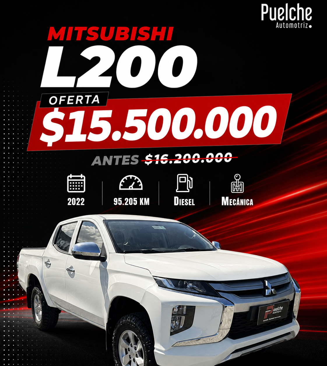 Mitsubishi L-200 Full-Mecanica 4×4 2022