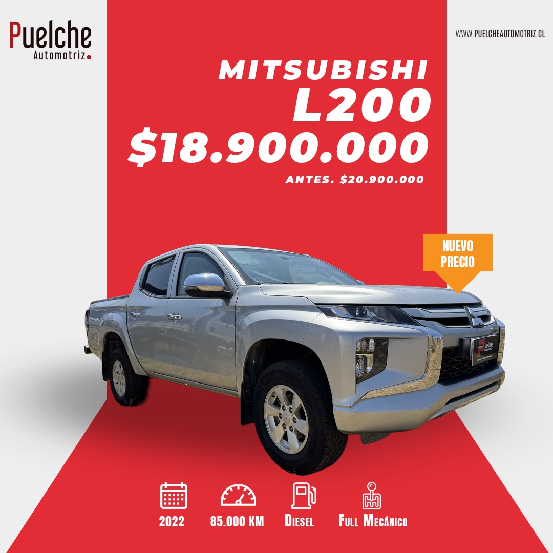 Mitsubishi L200 Full Mecanica 2022
