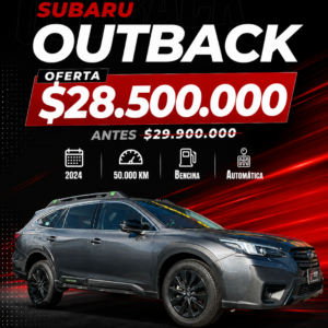 Subaru Outback Full Automatico 2024