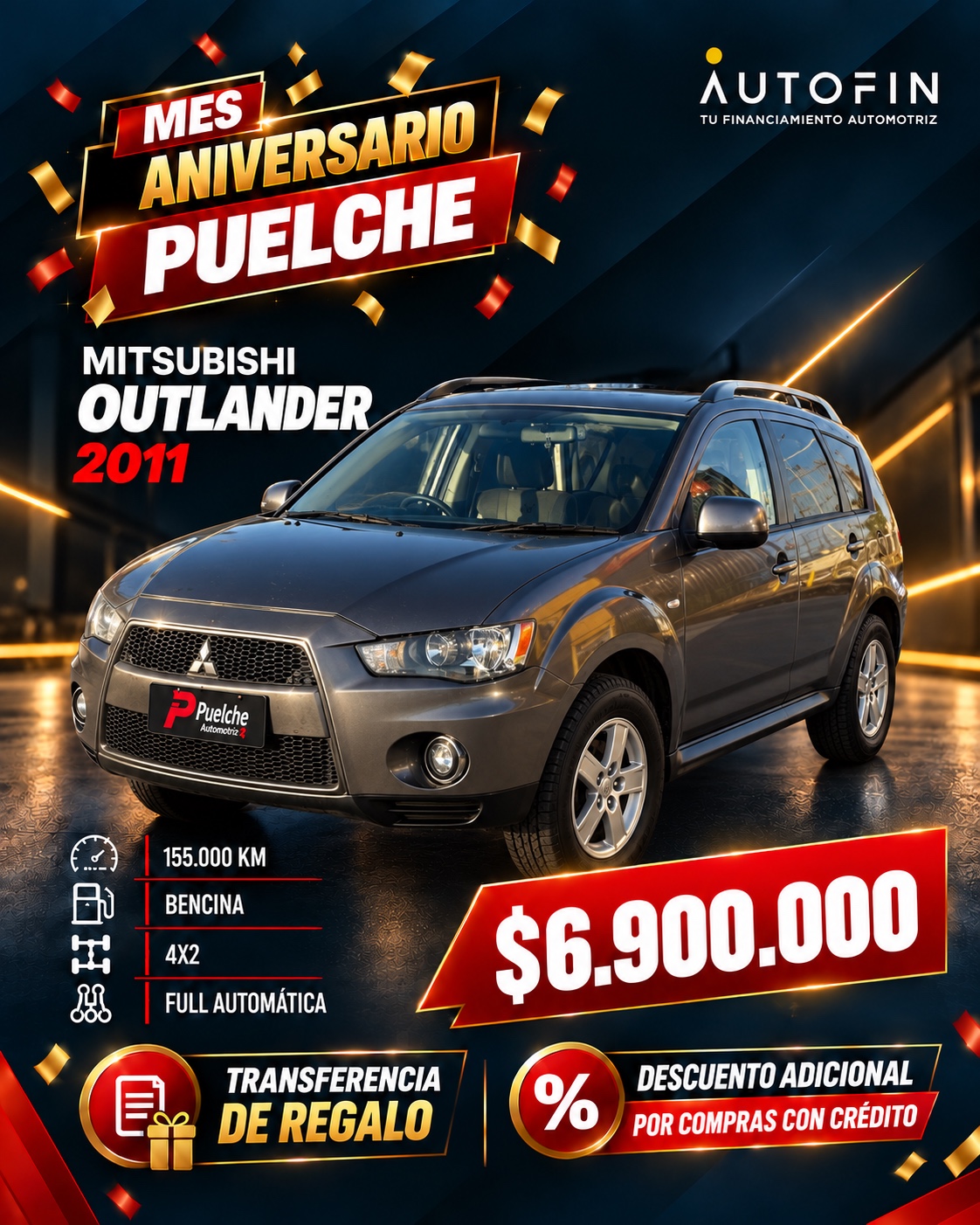 Mitsubishi Outlander Full-Automatico 2011
