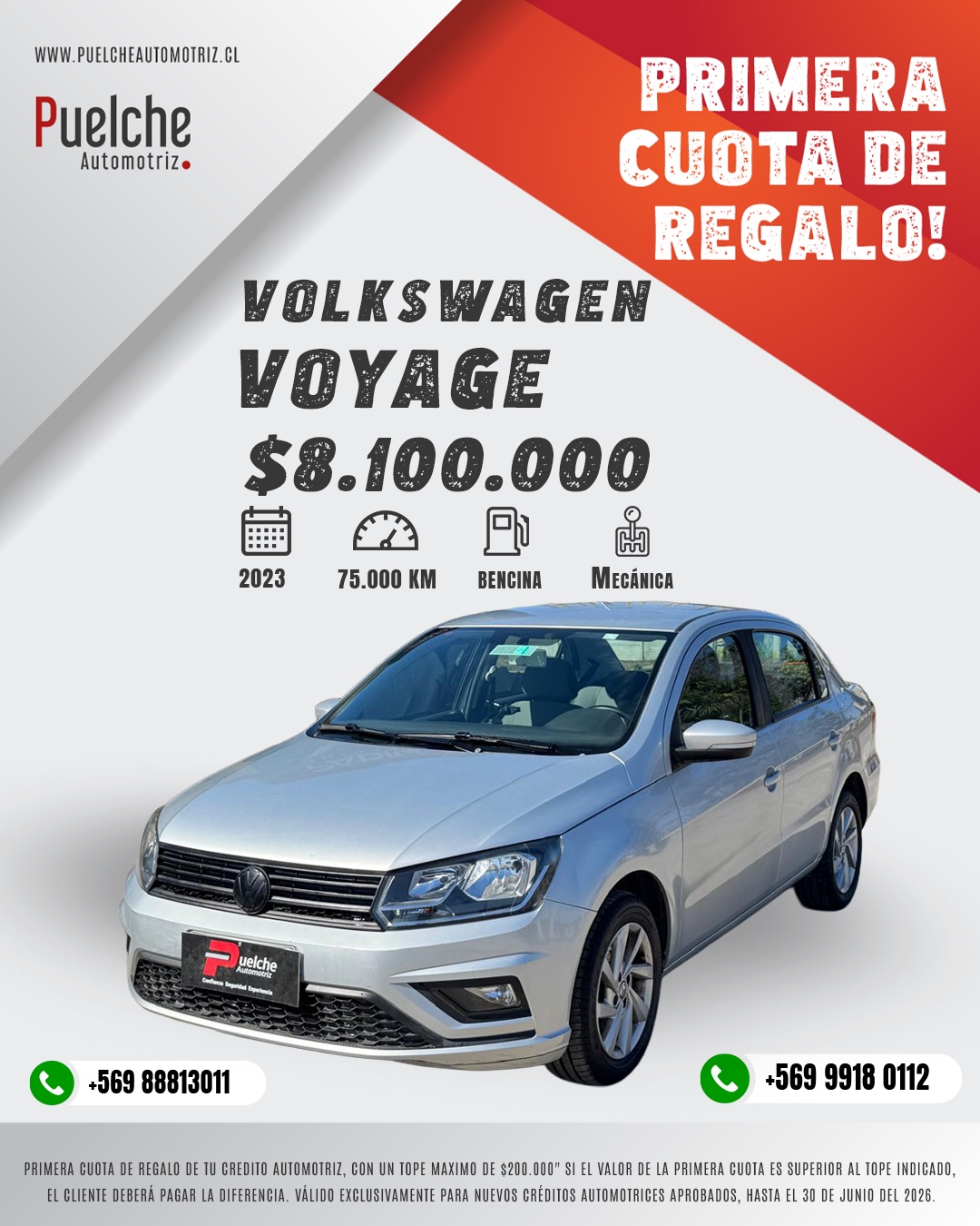 Volkswagen Voyage Highline Full-Mecanico 2023