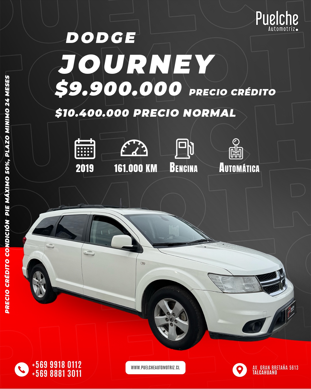 Dodge Journey Full Automatica 2019