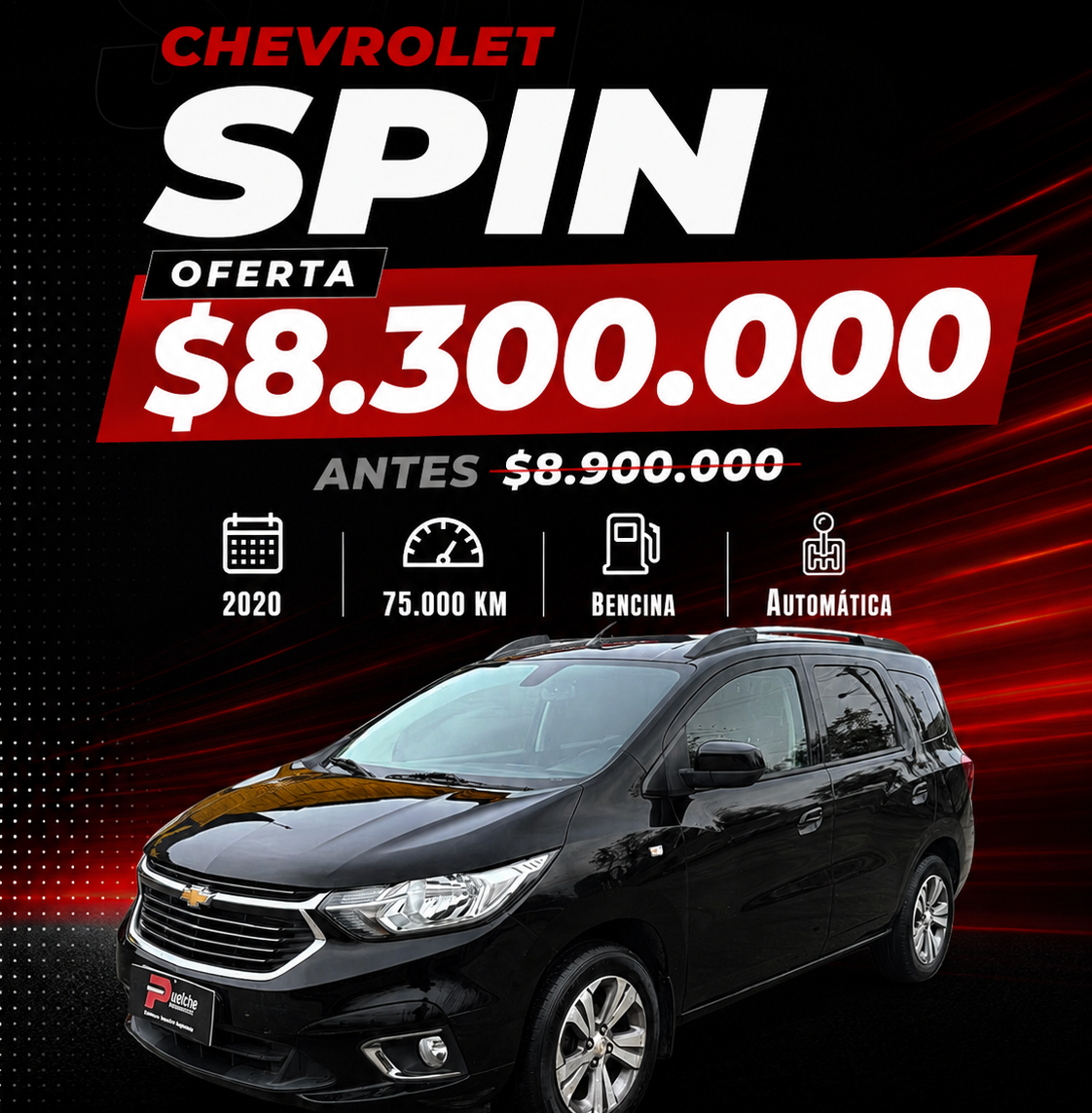 Chevrolet Spin Full-Automatica 2020