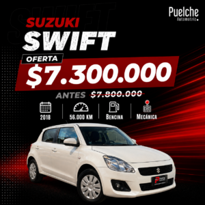 Suzuki Swift Full Mecanico 2018