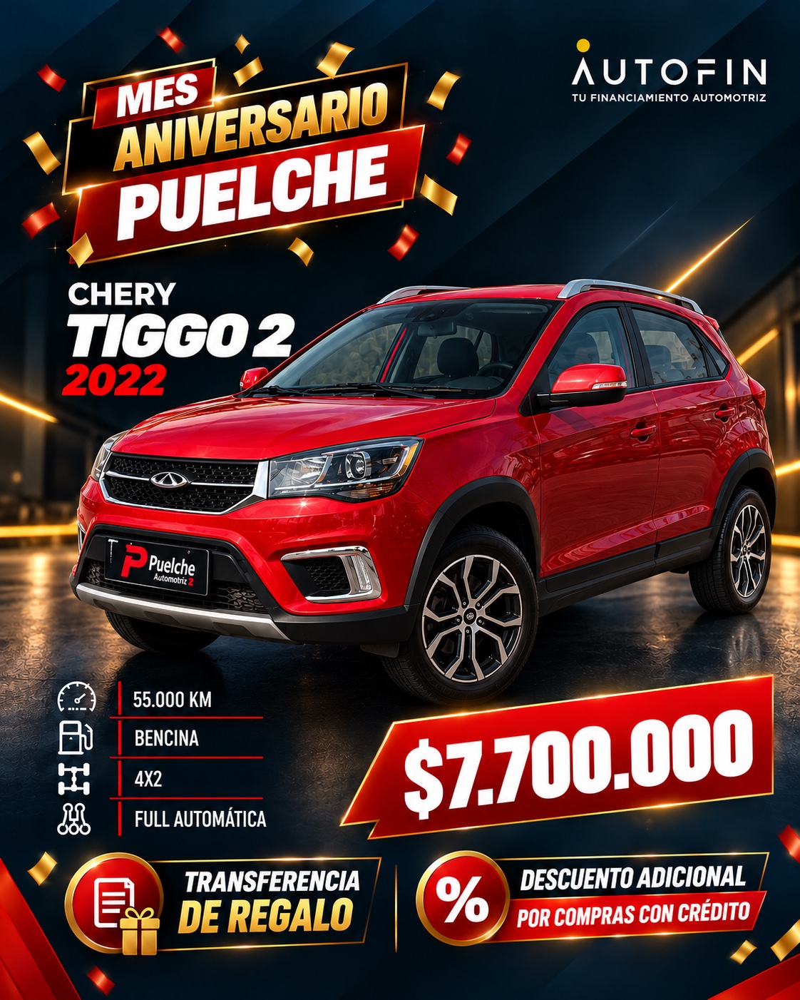 Chery Tiggo 2 Full Automatico-2022