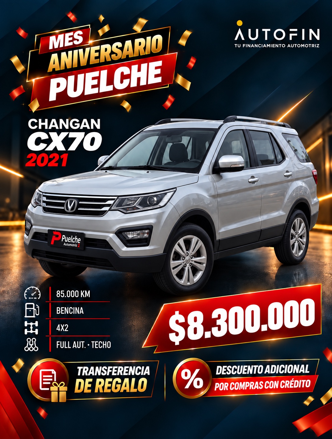 Changan Cx70 Turbo Full Automatico 2021