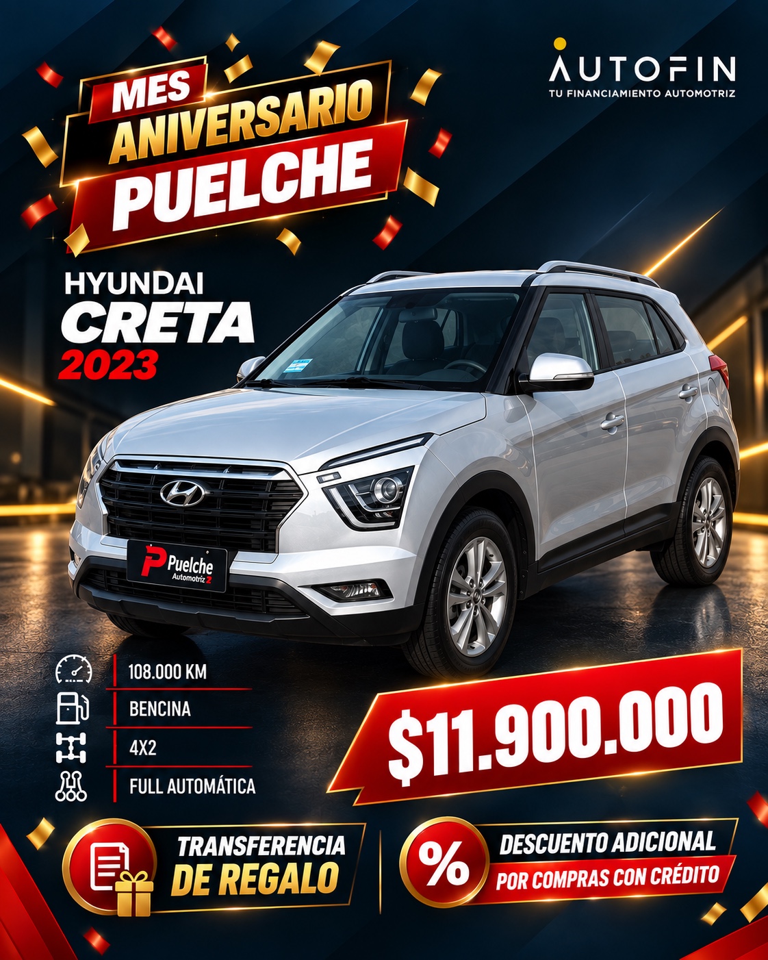 Hyundai Creta Full-Automatico Año 2022