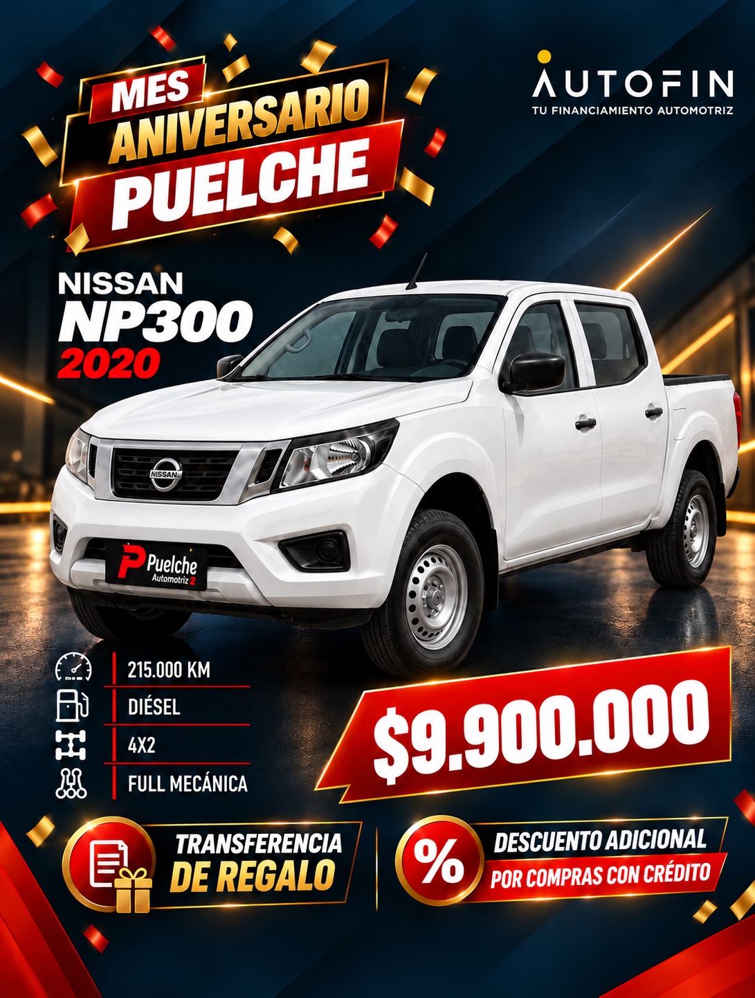 NISSAN NP300, Full Mecánica, Año 2020